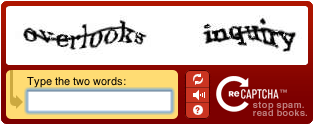 August Blog: Captcha